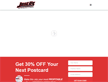 Tablet Screenshot of justuschiropracticmarketing.com